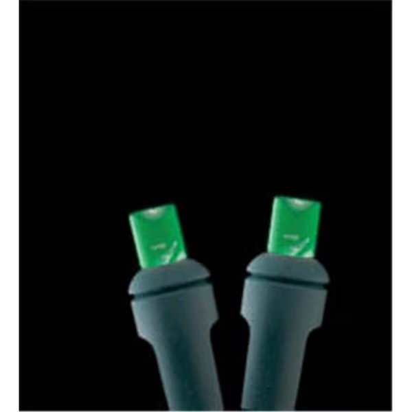 Kellogg Plastics 025 in Holiday  Christmas Indoor  Outdoor M5 Base LED Green, Forever Bright, Mfr#: 45614